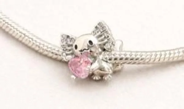 Ratón Corazón Rosa